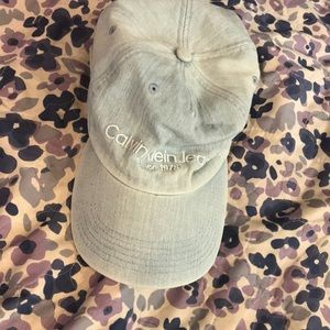 calvin klein denim hat